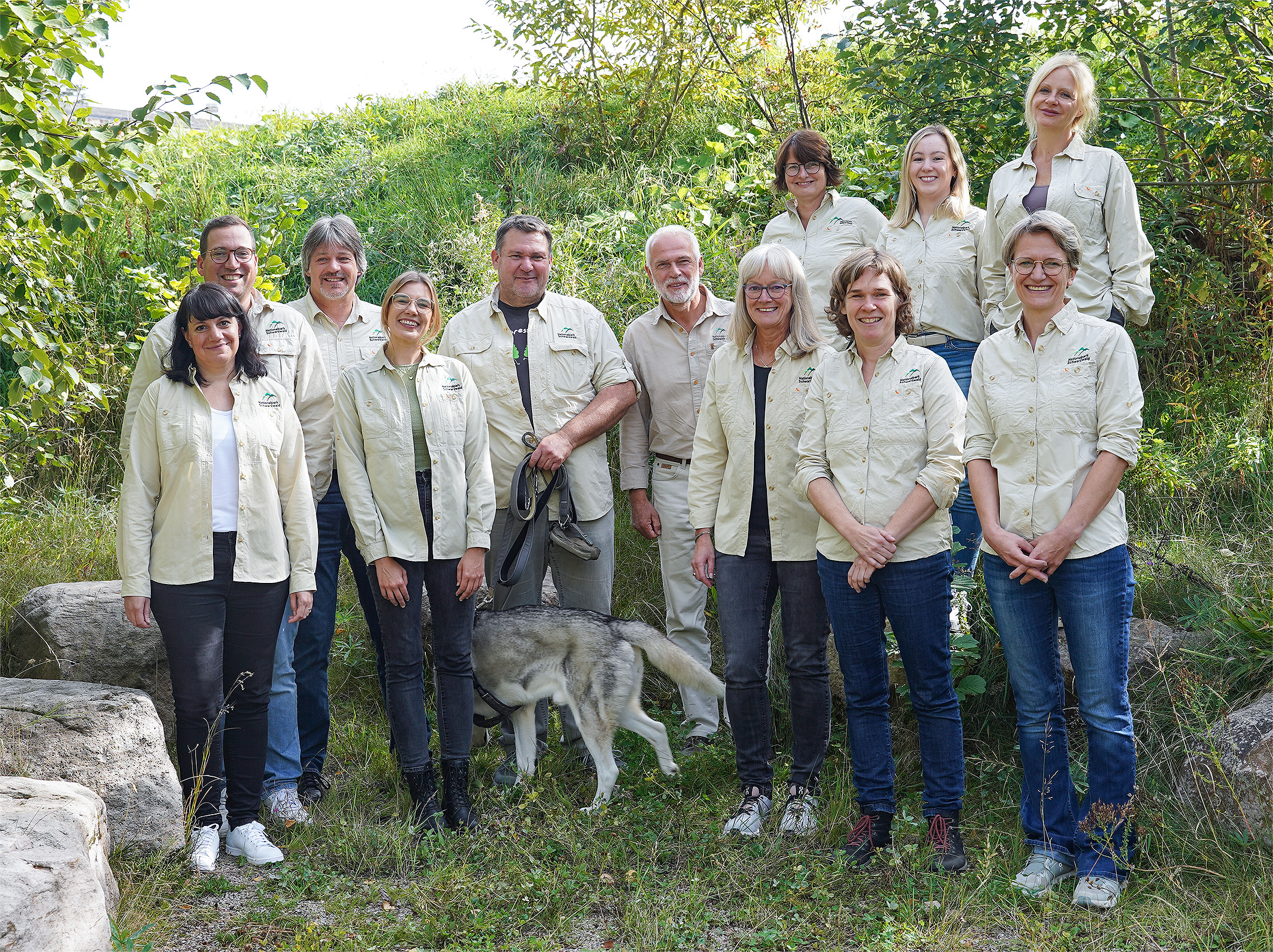 Das Team der Direktion © Bettina Kimmig (Nationalpark Schwarzwald)