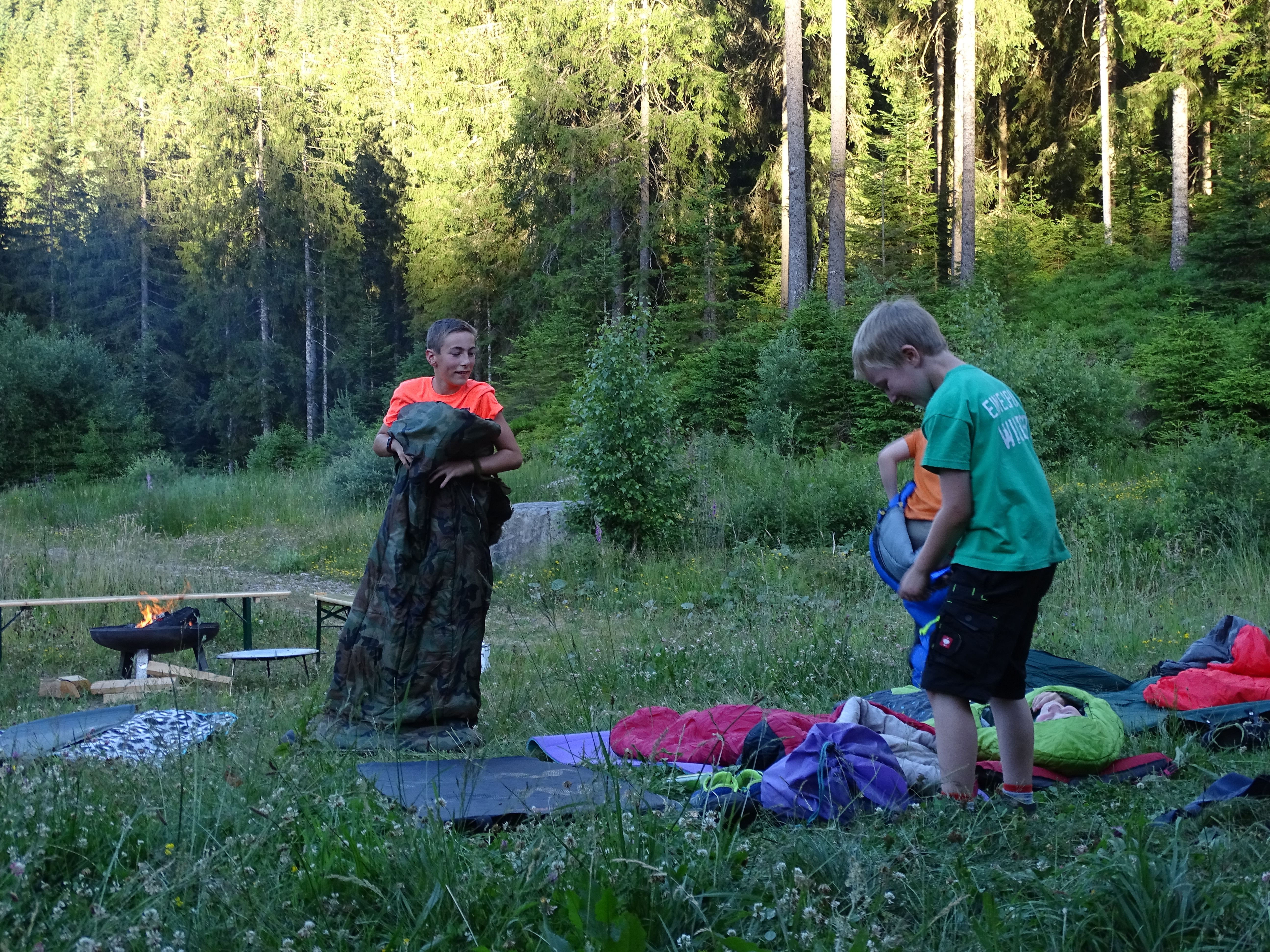 Juniorrangerübernachtung Tonbachtal © Lukas Schmidt (Nationalpark Schwarzwald)