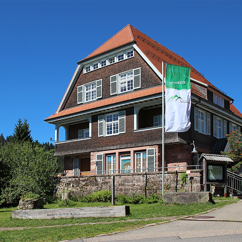 Fotografie des Nationalparkzentrum am Ruhestein, einer alten Villa