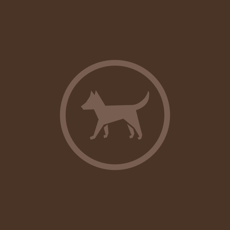 Vektorillustration eines Wolfes