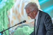 Impressionen der Ehrung des Ministerpräsidenten Winfried Kretschmann