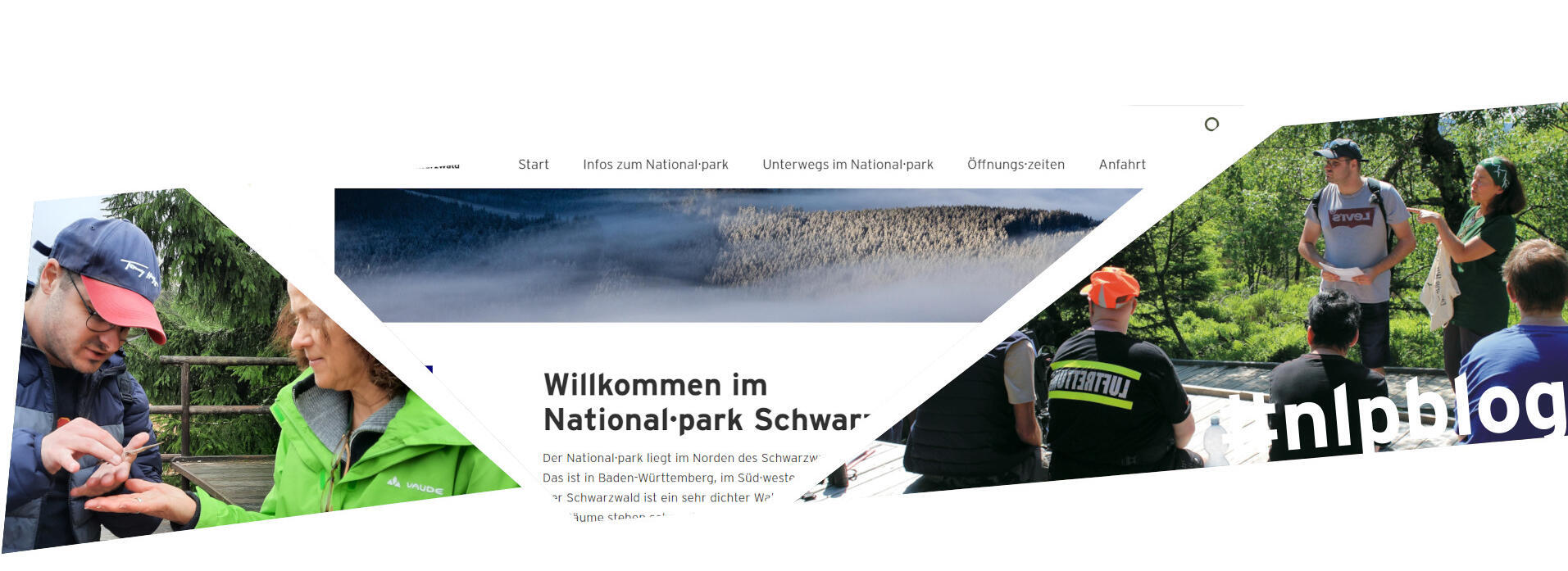 Ein Mann  und eine Frau im Austausch, Webseite in Leichter Sprache, Gruppen bei einer Führung