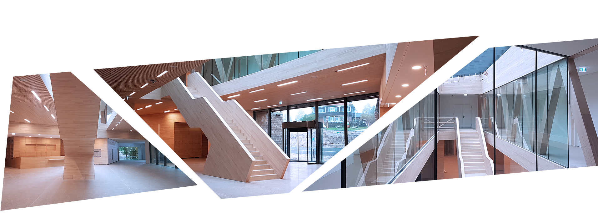 Das lichtdurchflutete Foyer des neuen Nationalparkzentrums