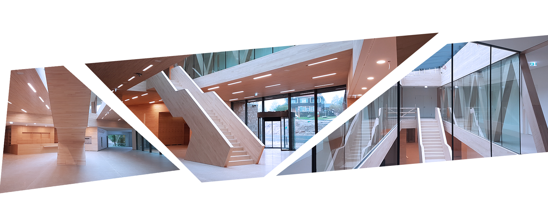 Das lichtdurchflutete Foyer des neuen Nationalparkzentrums