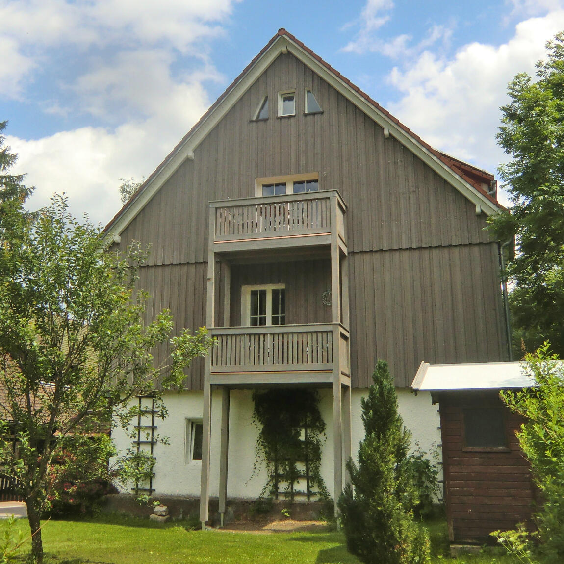 Forsthaus Mittellangenbach - Frontansicht