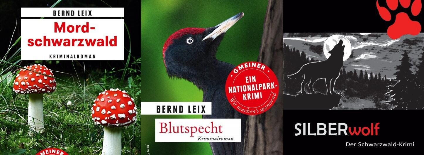 Bücher: Mordschwarzwald, Blutspecht, Silberwolf
