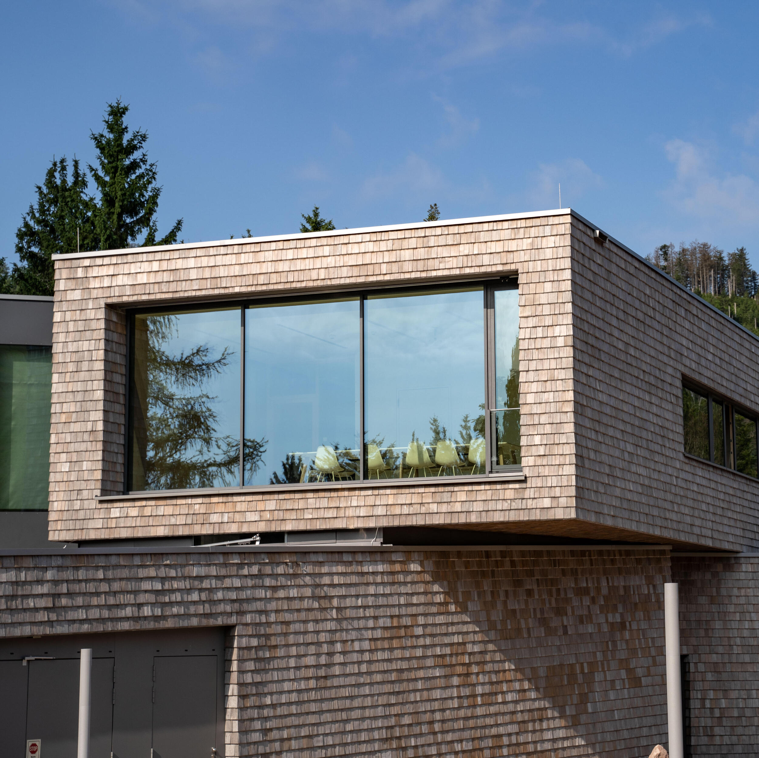 Gebäude des Nationalparkzentrums