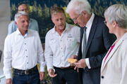 Impressionen der Ehrung des Ministerpräsidenten Winfried Kretschmann