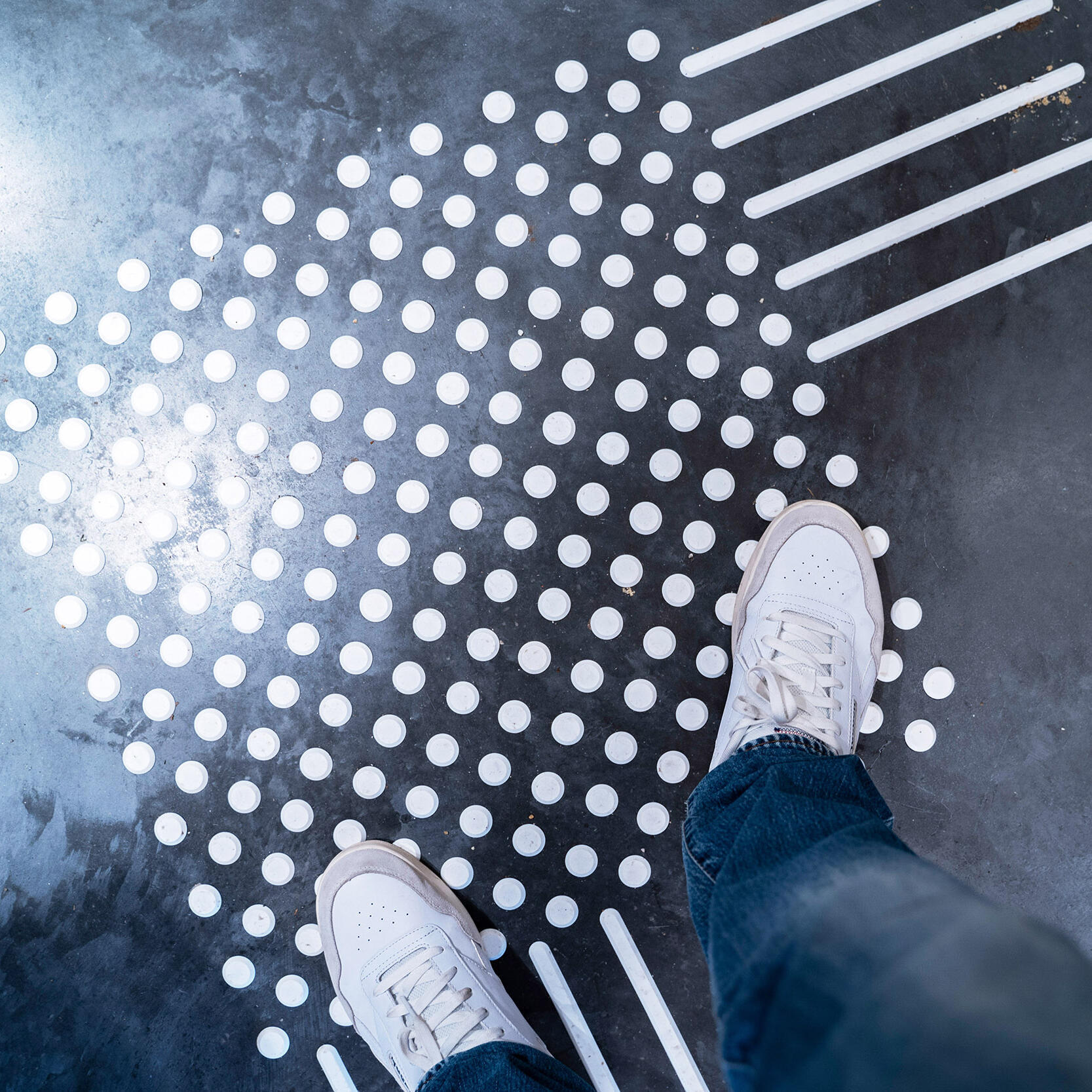 Taktiles Bodenleitsystem