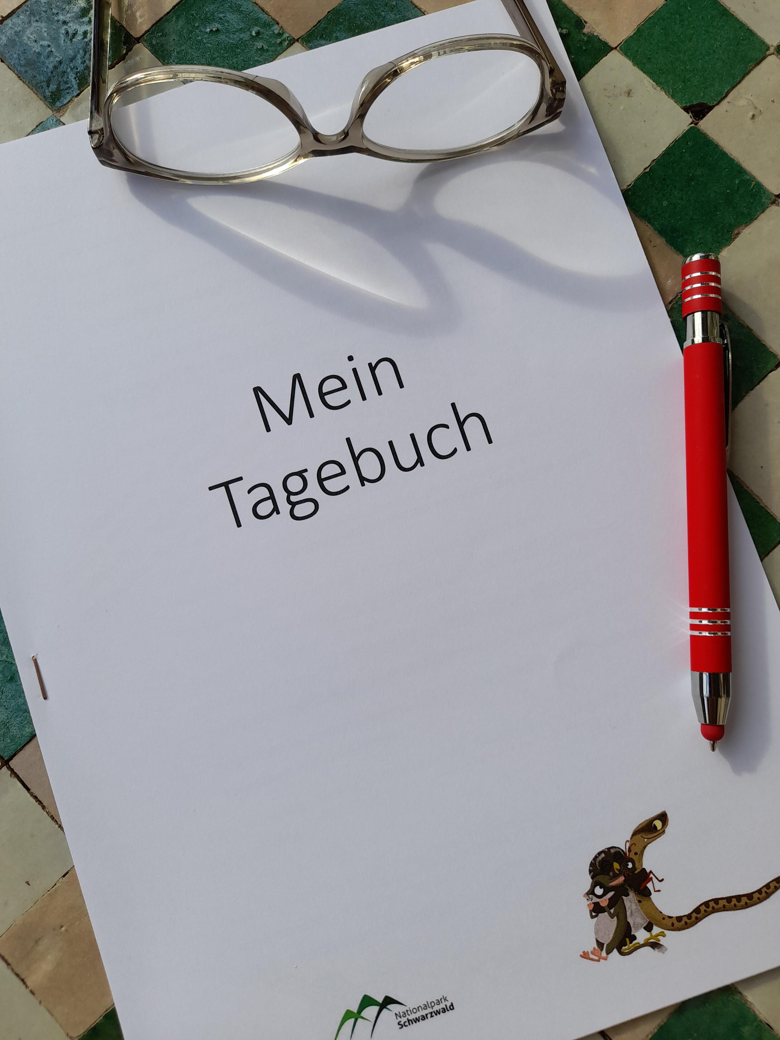 Iris Tagebuch © Iris Lemanczyk Heft mit Aufschrift "Mein Tagebuch"