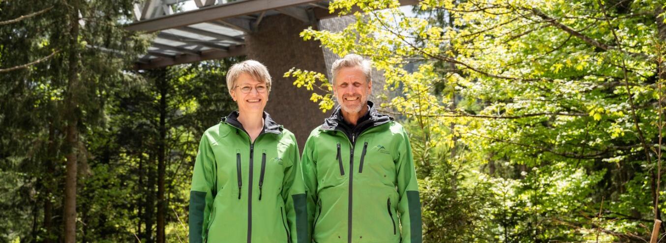 Dr. Britta Böhr und Berthold Reichle, ©Daniel Müller
