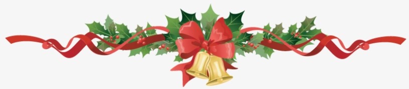 clipart weihnachtliche Dekoration mit Stechpalme