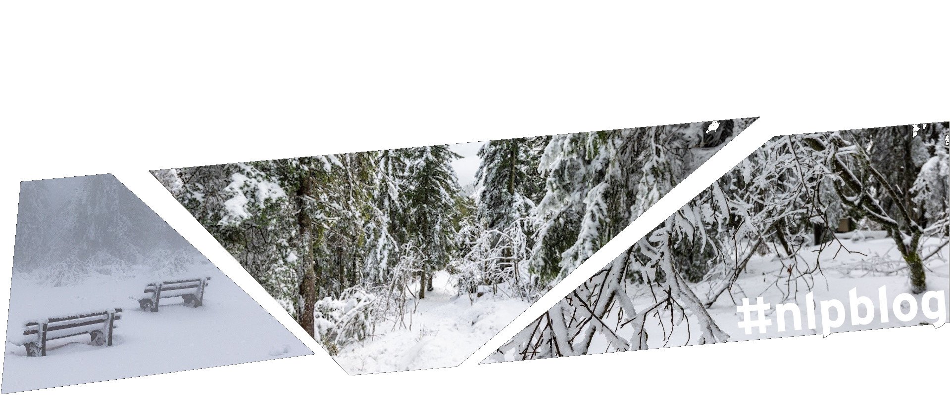 Collage aus drei winterlichen Schneebildern. Foto: Andreas Forch